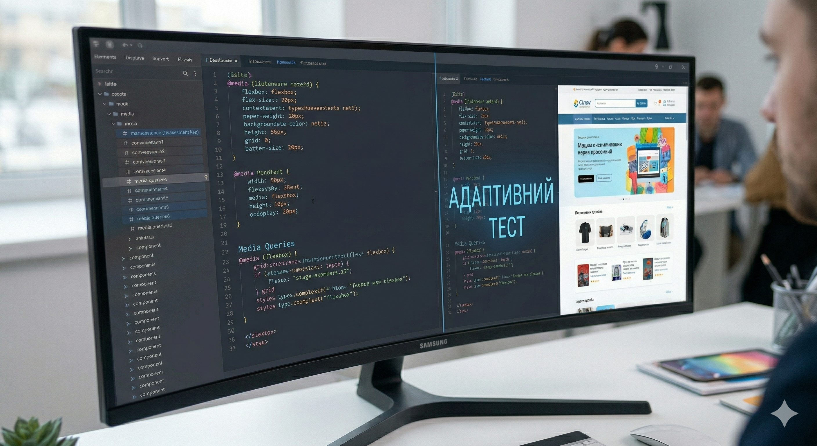 Сітки та Media Queries