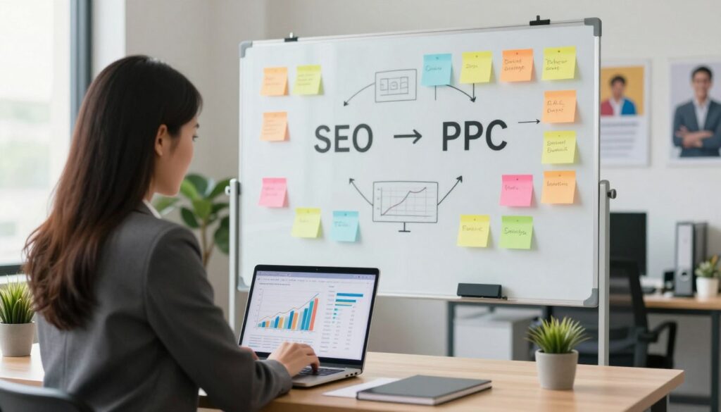 ефективність SEO та PPC для малого бізнесу