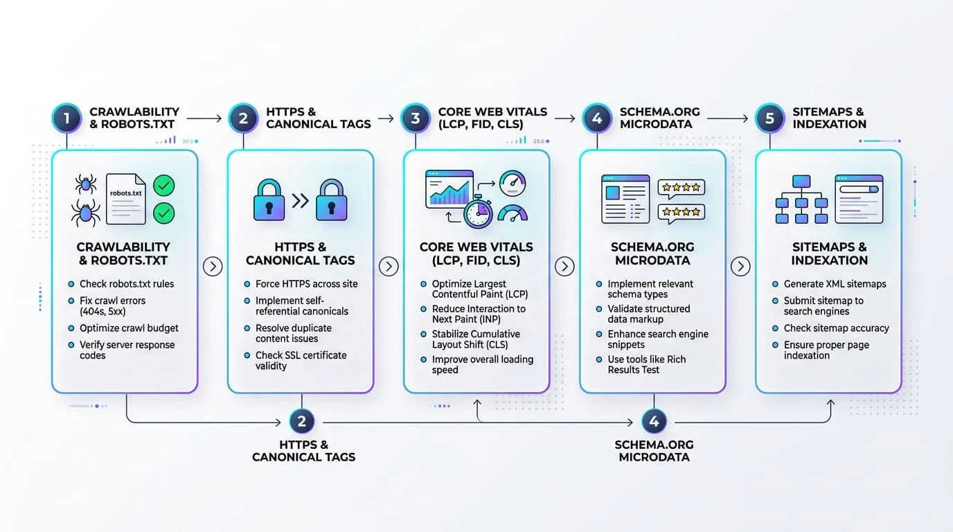 5 ключових етапів технічного SEO-аудиту перед релізом сайту