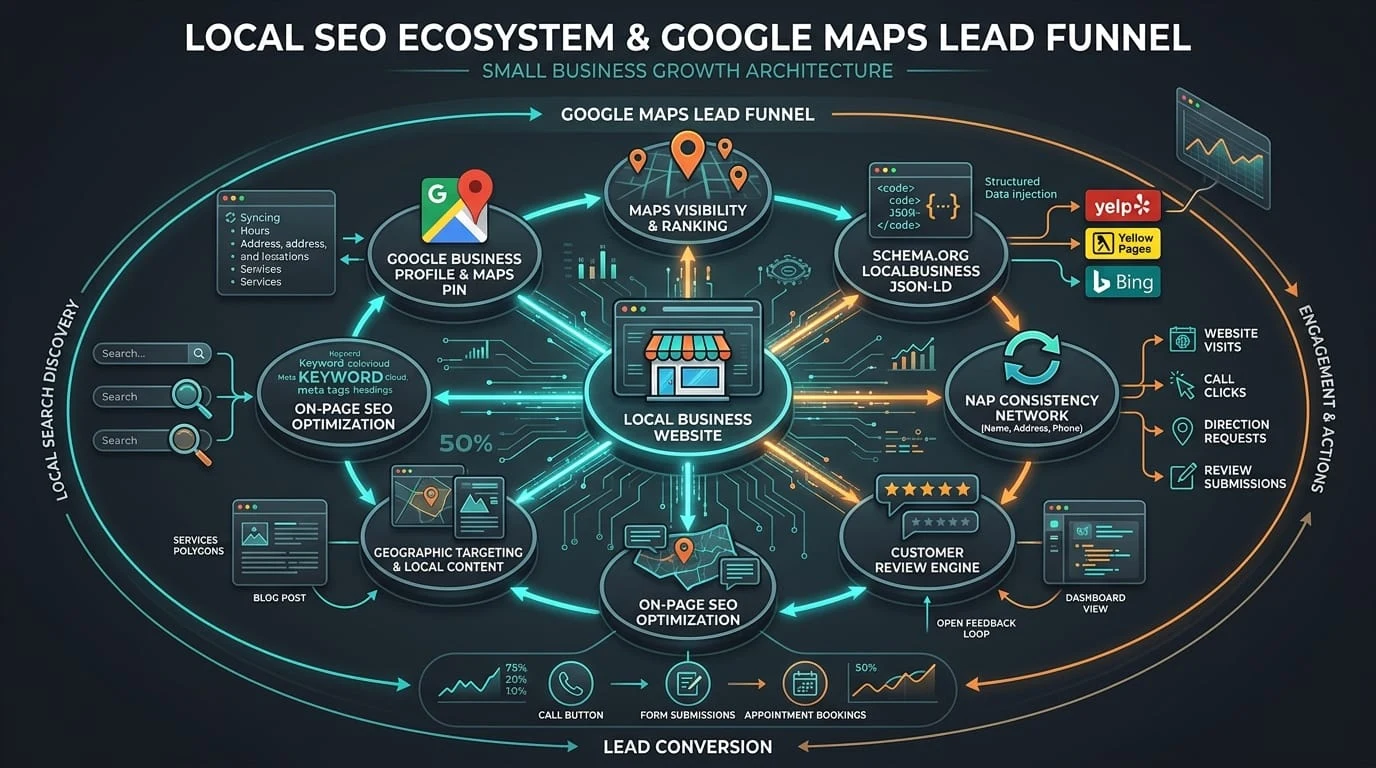 Локальне SEO та воронка клієнтів з Google Maps
